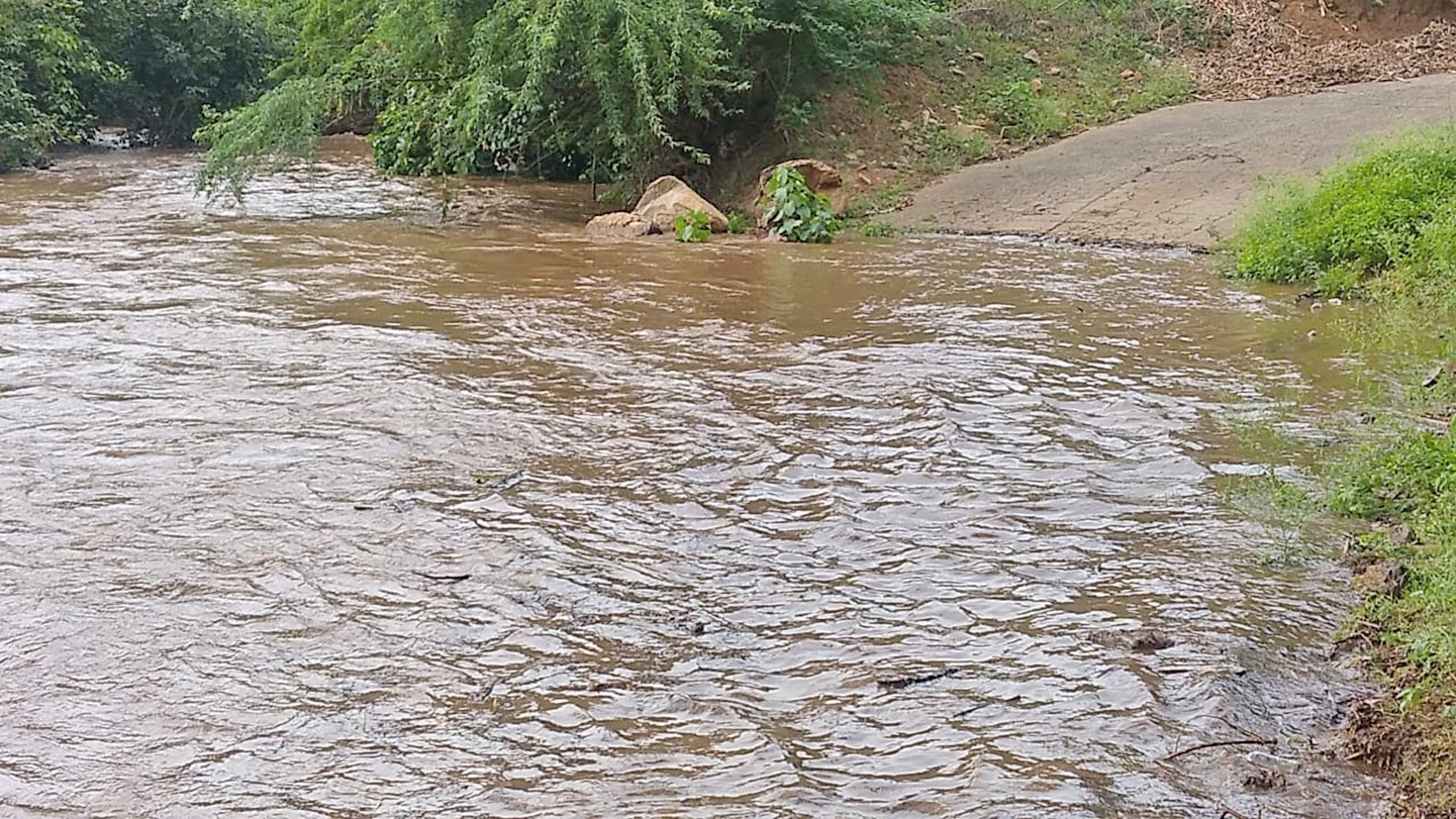 தொடர் மழையால் மாயாற்றில் வெள்ளப்பெருக்கு- கிராம மக்கள் வெளியே செல்ல முடியாமல் தவிப்பு