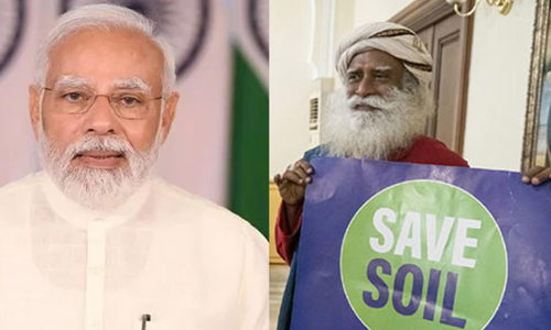 மண்ணைக் காப்போம் இயக்கம் நிகழ்ச்சியில் பிரதமர் மோடி இன்று பங்கேற்பு