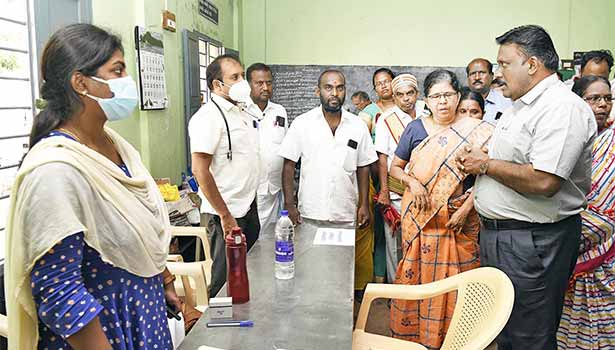 தேனி மாவட்டத்தில் மாற்றுத்திறனாளிகளுக்கான ஒருங்கிணைந்த மருத்துவ முகாம் தேனி மாவட்டத்தில் மாற்றுத்திறனாளிகளுக்கான ஒருங்கிணைந்த மருத்துவ முகாம்