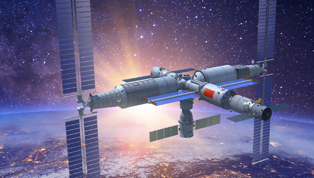 China sedang membangun stasiun luar angkasanya sendiri: ia telah berhasil mengirim 3 pesawat ruang angkasa