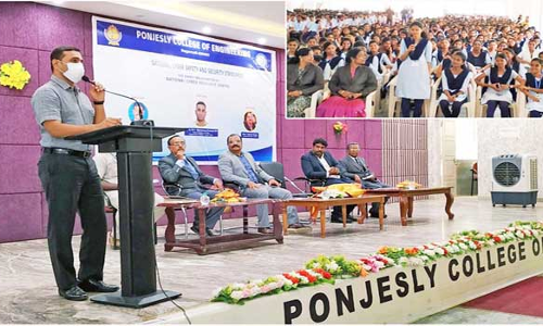 நாகர்கோவில் பொன் ஜெஸ்லி பொறியியல் கல்லூரியில் தேசிய இணைய பாதுகாப்பு மையம் தொடக்கம்