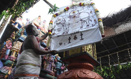 பிரம்மோற்சவ விழா கொடியேற்றம்