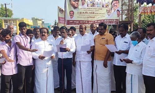 செய்யாறில் தூய்மை பணி விழிப்புணர்வு ஊர்வலம்