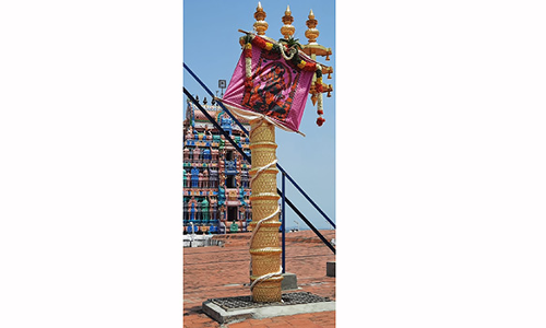 விராலிமலை கோவிலில் வைகாசி விசாக திருவிழா தொடங்கியது