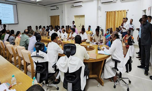 புதிய கலெக்டர் அலுவலக திறப்பு விழாவில் 20 ஆயிரம் பயனாளிகளுக்கு நலத்திட்ட உதவிகள்- மு.க.ஸ்டாலின் வழங்குகிறார்