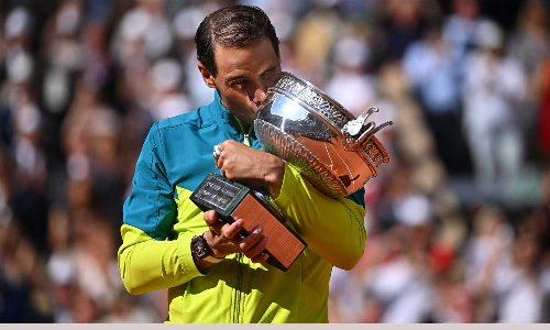 பிரெஞ்சு ஓபனில் அசத்தல்- 22வது கிராண்ட்ஸ்லாம் பட்டம் வென்றார் ரபேல் நடால்