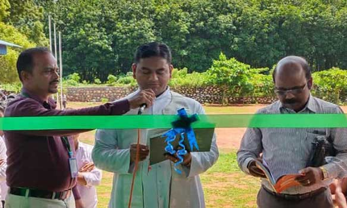 புனித அல்போன்சா கல்லூரியில் உடற்பயிற்சி கூடம் திறப்பு