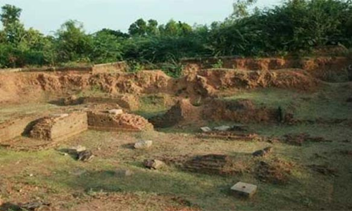 அகழ்வாராய்ச்சியில் சோழர் கால அரண்மனையின் செங்கல் சுவர் கண்டுபிடிப்பு