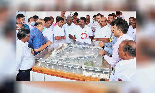 அரசு திட்டப்பணிகளை  சட்டமன்ற பொது கணக்கு குழுவினர் ஆய்வு