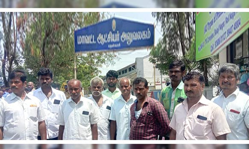 கட்டளையூர் கிராமத்தில் சமுதாய நலக்கூடம் தொடர்ந்து இயங்க அனுமதி வழங்க வேண்டும்- கலெக்டரிடம் கோரிக்கை