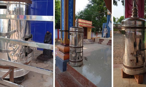 கயத்தாறு அருகே சாஸ்தா கோவிலில் உண்டியல்களை உடைத்து திருட்டு