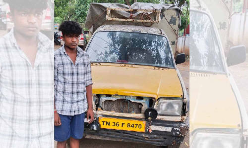 2 டன் ரேசன் அரிசி பறிமுதல்