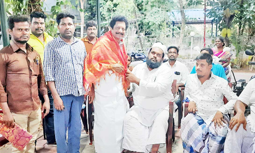 மாற்றுத்திறனாளிகளுக்கு உபகரணங்கள் வாங்க ரூ.10 லட்சம் நிதி ஒதுக்கீடு