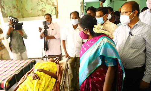 டாக்டர் - ஊழியர்கள்   பணியிடங்கள் நிரப்பப்படும்: கவர்னர் தமிழிசை அறிவிப்பு