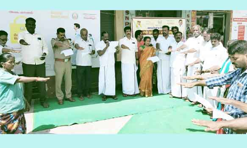 தூய்மைபணி உறுதிமொழி ஏற்பு