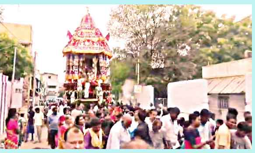 காசிவிஸ்வநாதர் கோவில் வைகாசி பிரமோற்சவ தேரோட்டம்