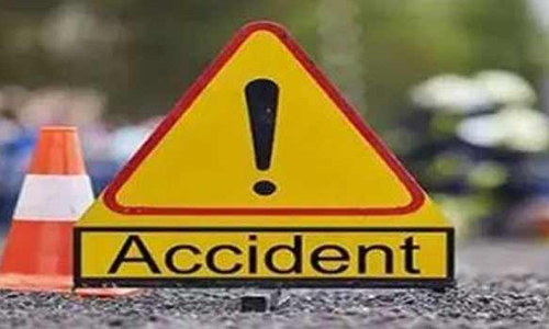 சரக்கு வேன் கவிழ்ந்து விபத்து