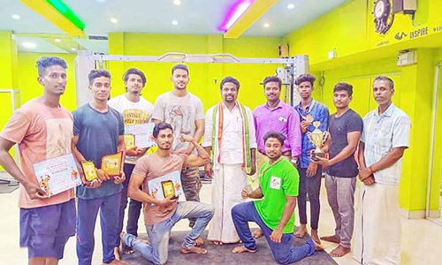 மாநில அளவில் சாதனை படைத்த மன்னார்குடி வீரர்கள்