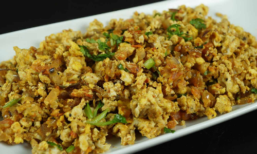 பத்தே நிமிடத்தில் செட்டிநாடு முட்டை பொடிமாஸ் செய்யலாம் வாங்க...