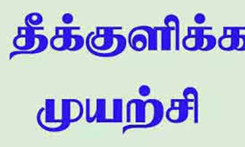 கலெக்டர் அலுவலகத்தில் தீக்குளிக்க முயற்சி