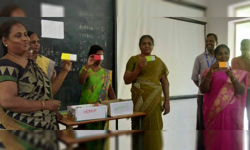 பல்லடத்தில் எண்ணும் எழுத்தும் பயிற்சி முகாம்