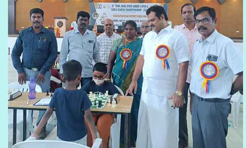 மாநில அளவிலான செஸ் போட்டி