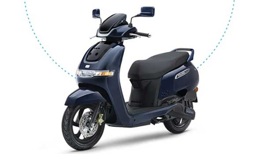 டி.வி.எஸ். ஐகியூப் ST வினியோக விவரம்