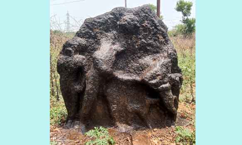 புலிகுத்தி பட்டான் கல் கண்டெடுப்பு