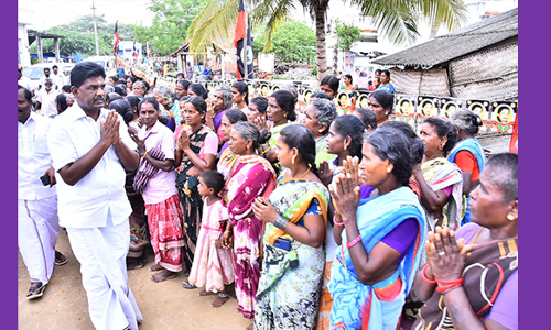 மக்கள் குறைகளை நேரடியாக சென்று நிவர்த்தி செய்யும் எம்.எல்.ஏ.