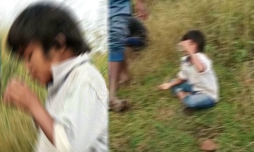 தேன்கனிக்கோட்டையில் மது குடித்து விட்டு பீடி புகைத்த 11 வயது சிறுமி