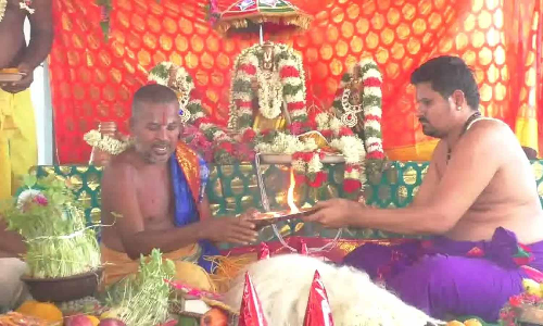 வரதராஜபெருமாள் கோவிலில் திருக்கல்யாண உற்சவ விழா