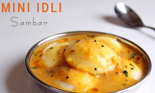 வீட்டிலேயே செய்யலாம் சாம்பார் இட்லி