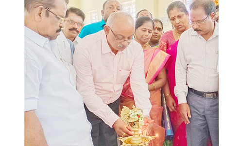 மகாமாரியம்மன் கோவிலில் அன்னதான கூடம் திறப்பு