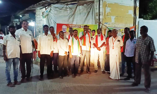 பா.ஜ.க. 8 ஆண்டு சாதனை குறித்து தெருமுனை பிரசாரம்