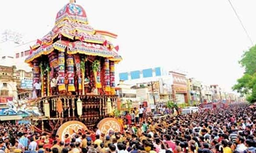 கிருபாசமுத்திர பெருமாள்கோவில் தேர் வெள்ளோட்டம்