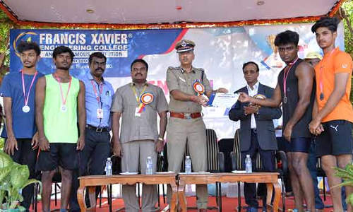 நெல்லை எப்.எக்ஸ். கல்லூரியில் விளையாட்டு விழா