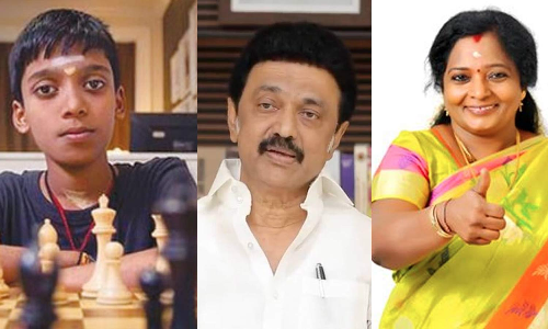 நார்வே செஸ் தொடரில் சாம்பியன் பட்டம் வென்ற பிரக்ஞானந்தாவிற்கு மு.க.ஸ்டாலின், தமிழிசை வாழ்த்து