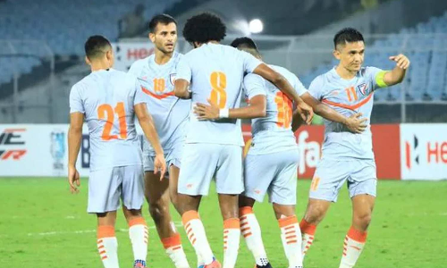 ஆசிய கோப்பை கால்பந்து தகுதிச் சுற்று போட்டி : ஆப்கானிஸ்தானை வீழ்த்தியது இந்தியா