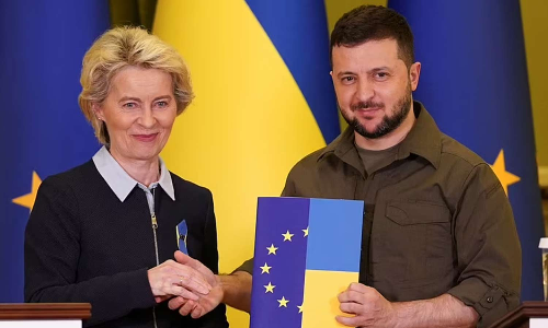 நாங்கள் இணைந்தால் ஒட்டுமொத்த ஐரோப்பிய ஒன்றியமும் வலிமைபெறும்- ஜெலன்ஸ்கி