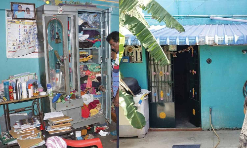 மின்வாரிய ஊழியர் வீட்டில் 15 பவுன் நகை, பணம் கொள்ளை