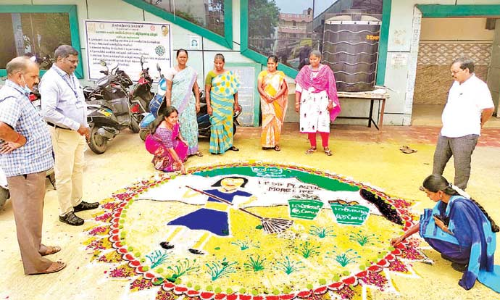 திருவேற்காட்டில் தூய்மைக்கான மக்கள் இயக்கம் குறித்து விழிப்புணர்வு