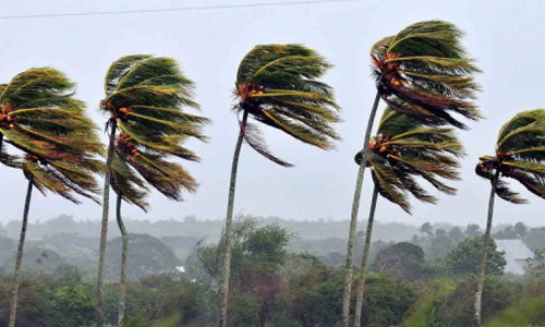 உடுமலை பகுதிகளில் காற்றின் வேகம் அதிகரிப்பால் வாகன ஓட்டுனர்கள் அவதி