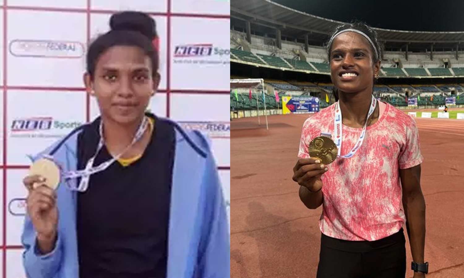 தேசிய சீனியர் தடகள போட்டி: உயரம் தாண்டுதலில் தமிழக வீராங்கனைக்கு தங்கம் தேசிய சீனியர் தடகள போட்டி: உயரம் தாண்டுதலில் தமிழக வீராங்கனைக்கு தங்கம்