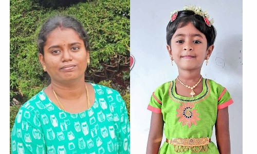 விபத்தில் தாய் மகள் பலி