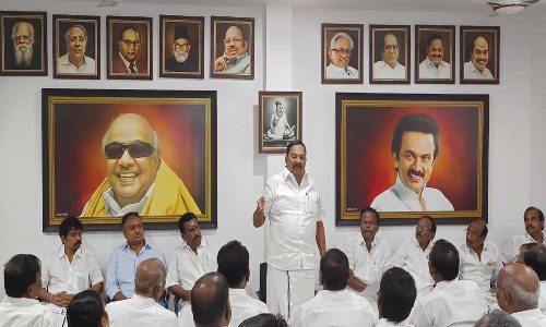 முதல்-அமைச்சர் மு.க.ஸ்டாலின் வருகையையொட்டி ராணிபேட்டையில் ஆலோசனைக் கூட்டம்