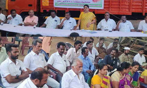 பாராளுமன்ற தேர்தலை இலக்காக வைத்து அயராது பணியாற்ற வேண்டும்- அ.ம.மு.க. மாவட்ட செயலாளர் அ.விசாலாட்சி பேச்சு