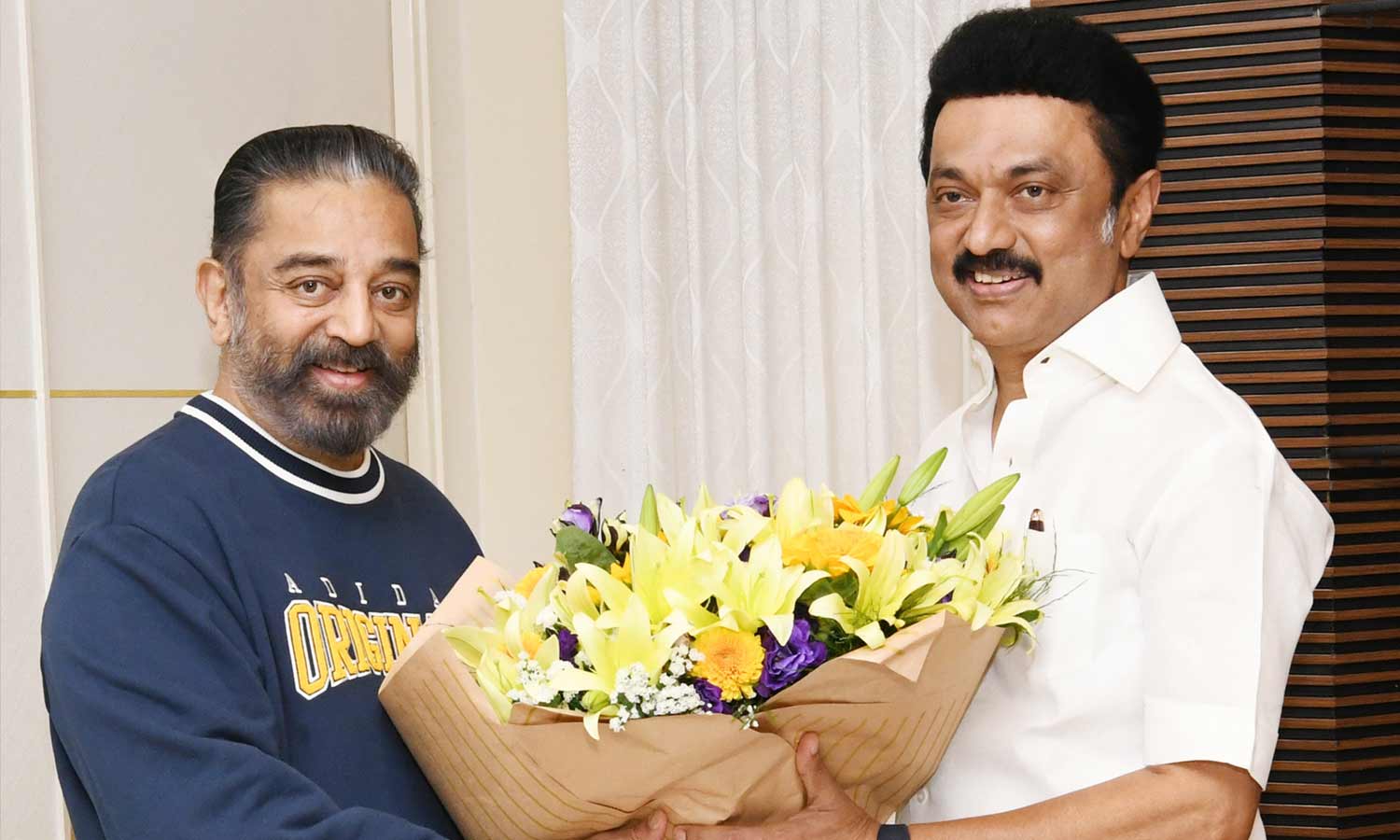 முதலமைச்சர் மு.க.ஸ்டாலினுடன், கமல்ஹாசன் சந்திப்பு | Kamal Haasan meets  Chief Minister MK Stalin