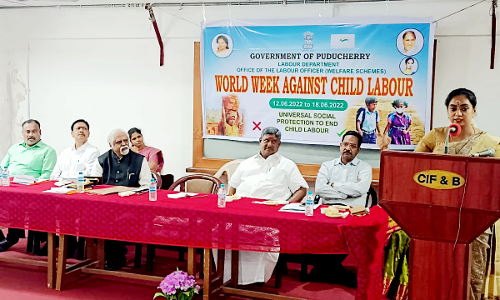 தொழிற்சாலைகள் குழந்தைகளை தத்தெடுக்க வேண்டும்-அமைச்சர் சந்திரபிரியங்கா அறிவுறுத்தல்