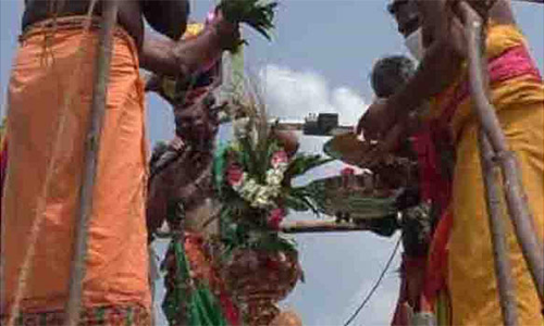 விராலிமலை அய்யனார்  கோவிலில் கும்பாபிஷேக விழா