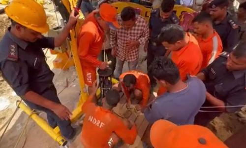 ஆழ்துளை கிணற்றில் விழுந்த சிறுவன் 5வது நாளாக மீட்கும் பணி தீவிரம்